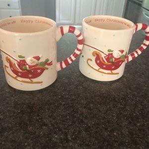 Hallmark Christmas Mugs Set of 2
